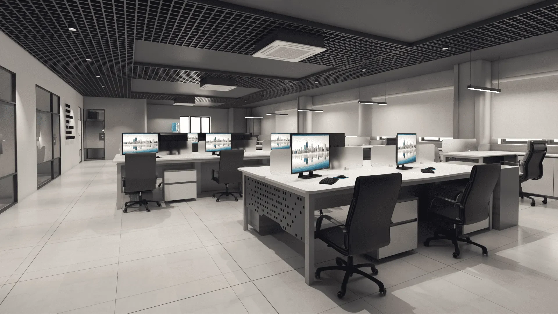 workstation corbner view ree